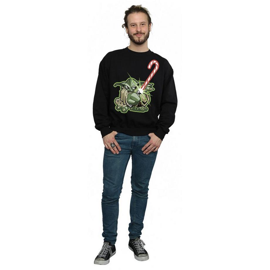 STAR WARS Star Wars Yoda Candy Cane Sweatshirt  