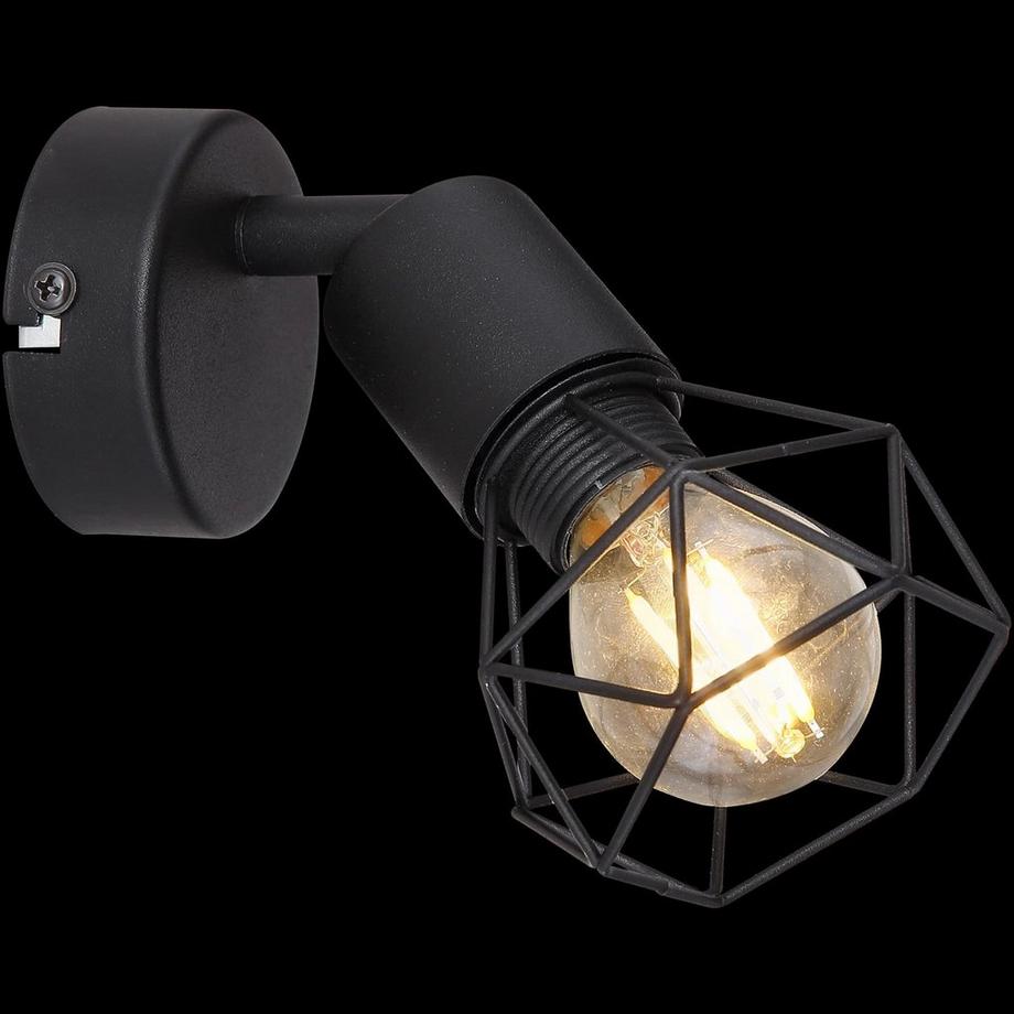 mutoni Radiateur Xara I métal noir 1xE14  