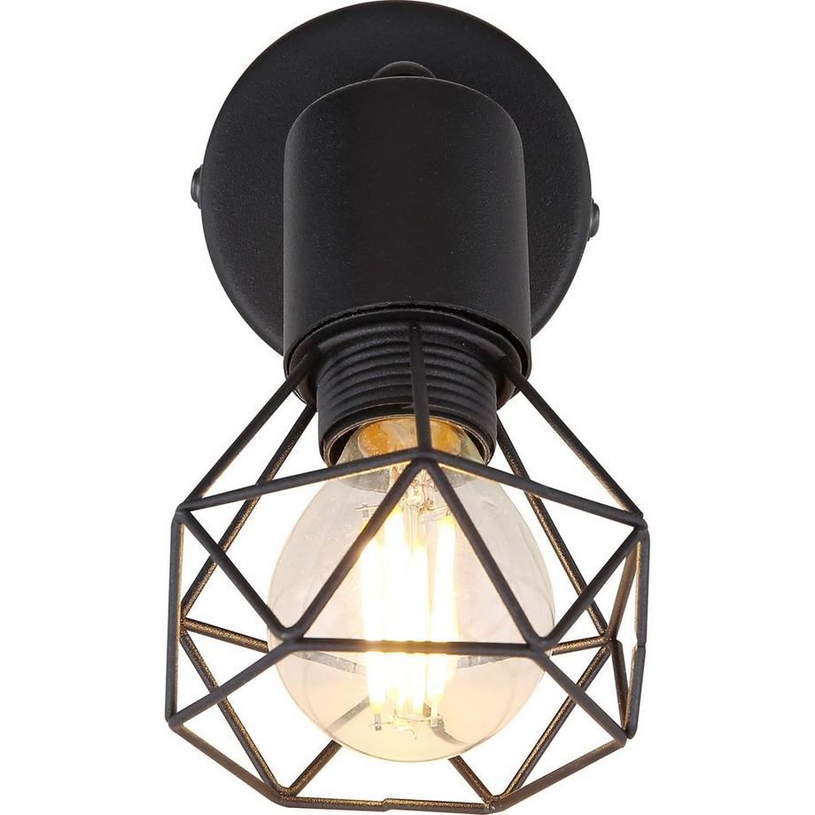 mutoni Radiateur Xara I métal noir 1xE14  