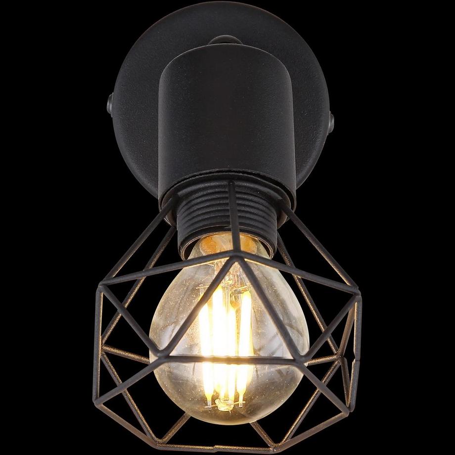 mutoni Radiateur Xara I métal noir 1xE14  