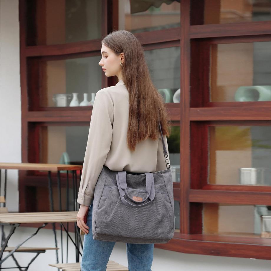 Only-bags.store Sac à bandoulière en toile Sac fourre-tout  