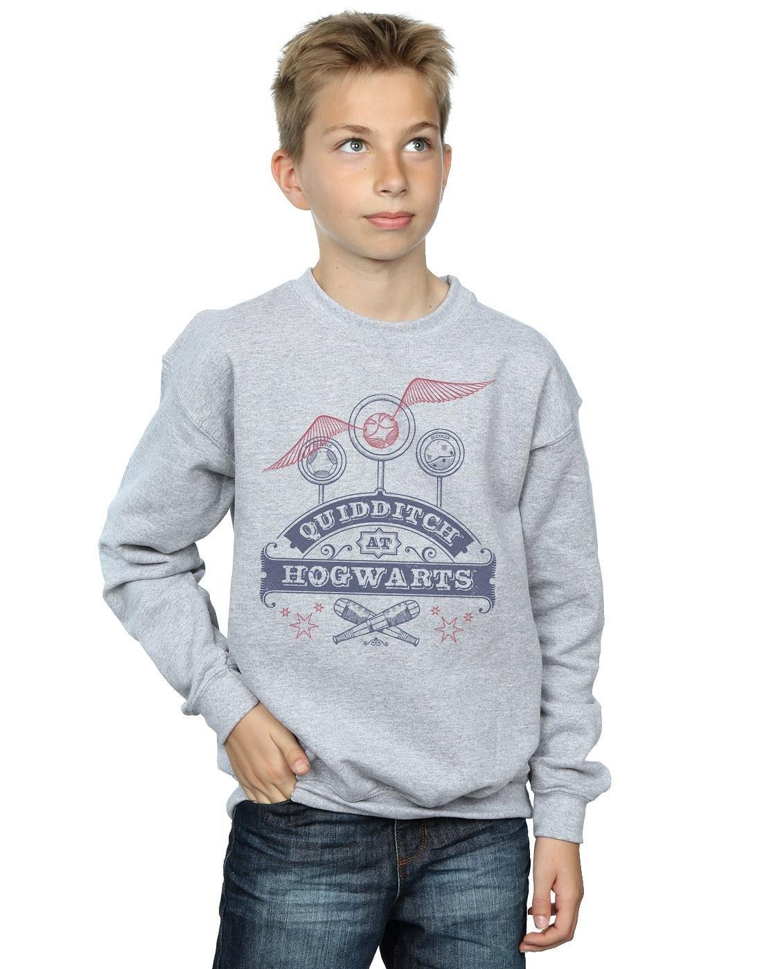Harry Potter  Quidditch At Hogwarts Sweatshirt 
