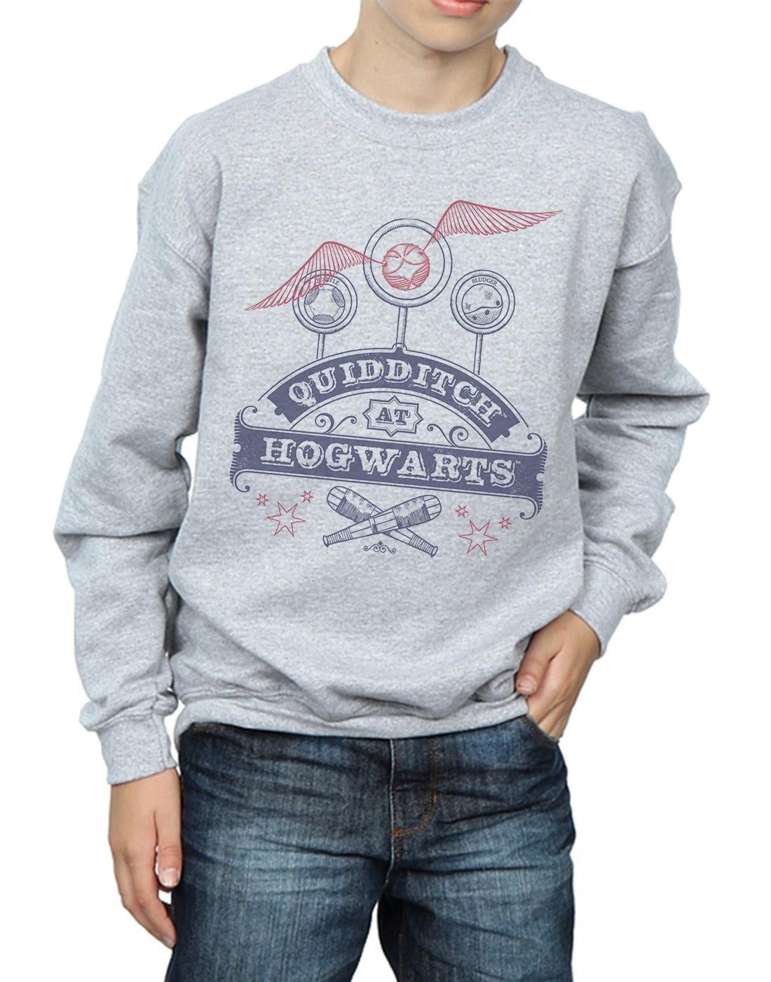 Harry Potter  Quidditch At Hogwarts Sweatshirt 