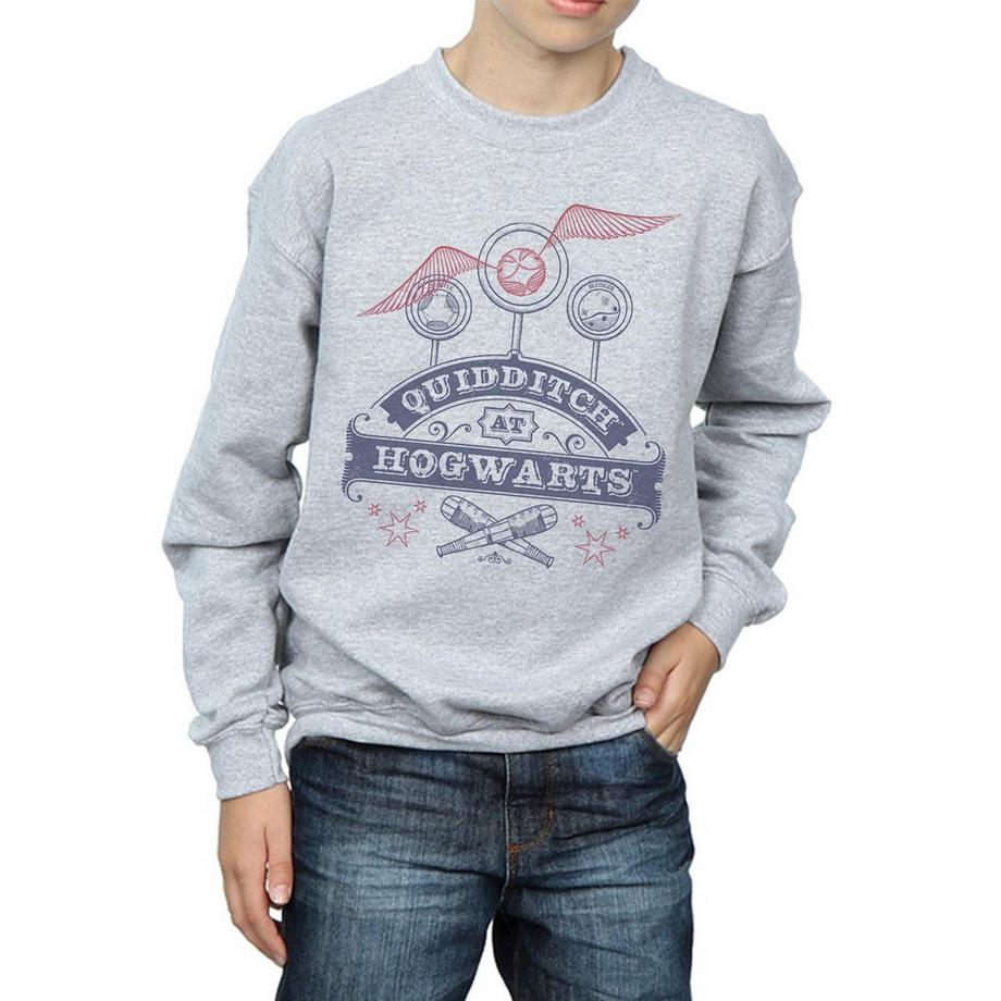 Harry Potter  Quidditch At Hogwarts Sweatshirt 