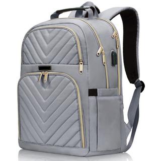 Only-bags.store Teenager Laptop Rucksack mit USB Ladeanschluss Stylischer Daypack  