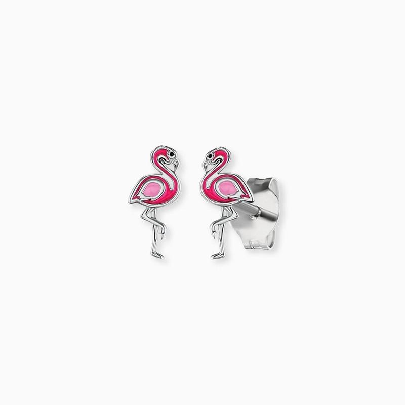 Herzengel  HEE-FLAMINGO-ST Boucles d'oreilles enfants 