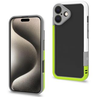 Celly  Bumper iPhone 16 Blanc/Vert Citron 