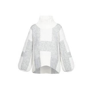 Hést ISA Maglione Oversize Collo Alto  