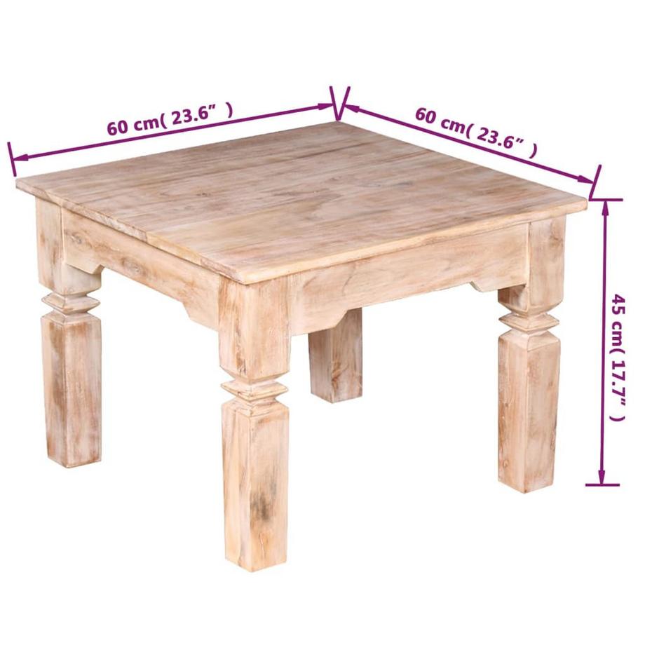 VidaXL Couchtisch akazienholz  