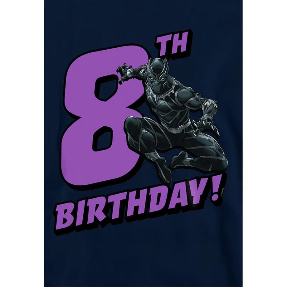 Black Panther  Sweat À Capuche 8ème Anniversaire 