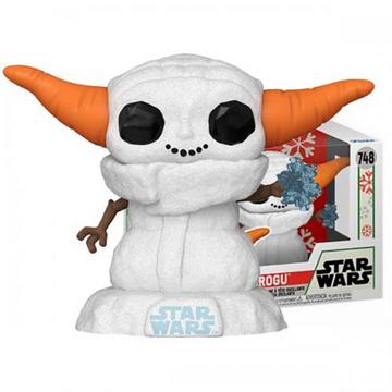 Funko POP! Star Wars Holiday 2024: Grogu Snowman†(748)