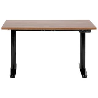 Beliani Bureau réglable en hauteur électriquement en Panneau de particules de bois Moderne DESTINAS  