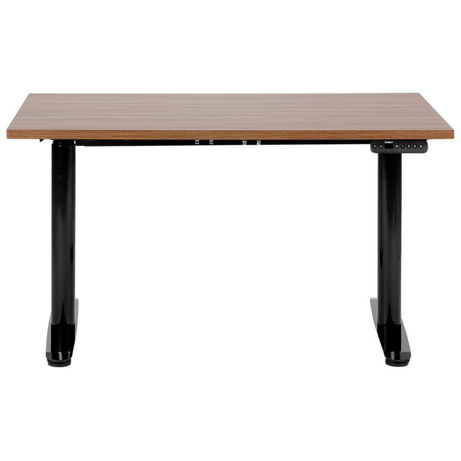 Beliani Bureau réglable en hauteur électriquement en Panneau de particules de bois Moderne DESTINAS  