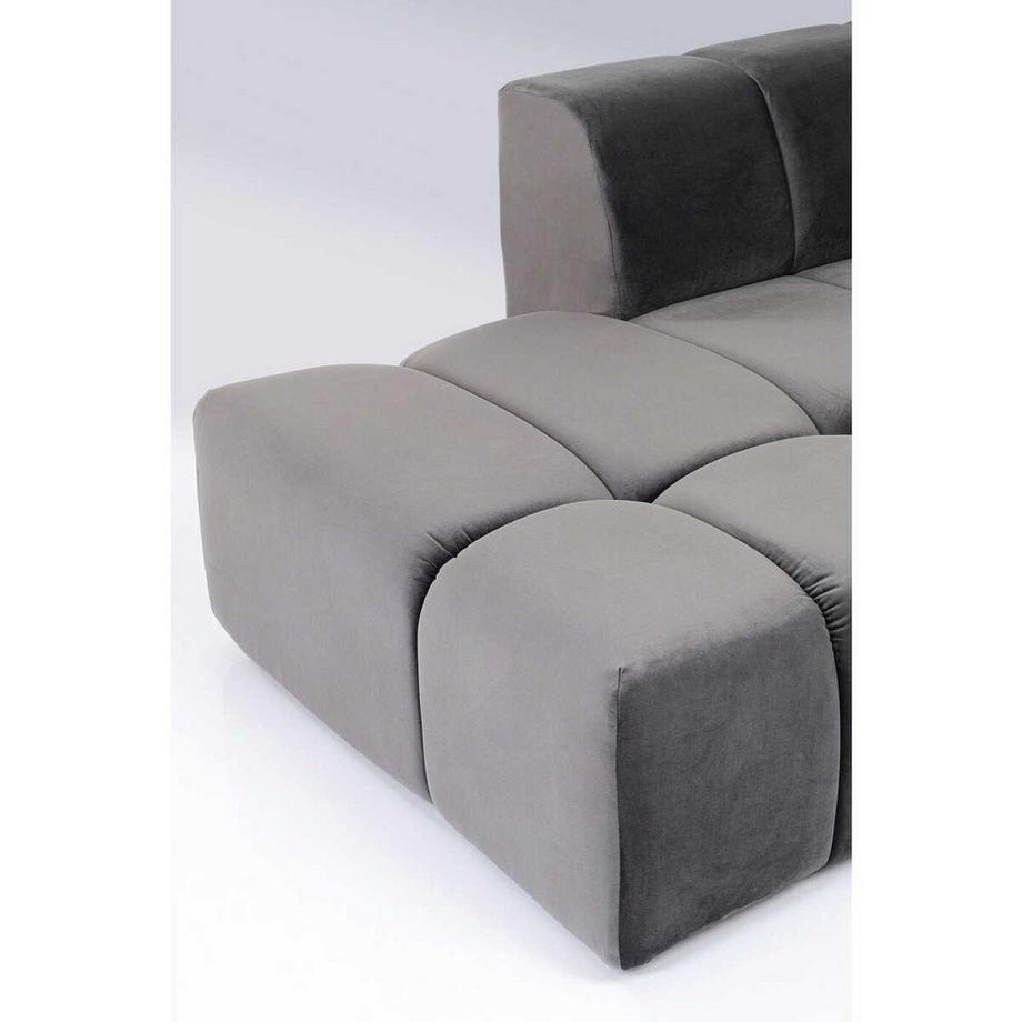KARE Design Canapé d'angle Belami Gris Gauche  