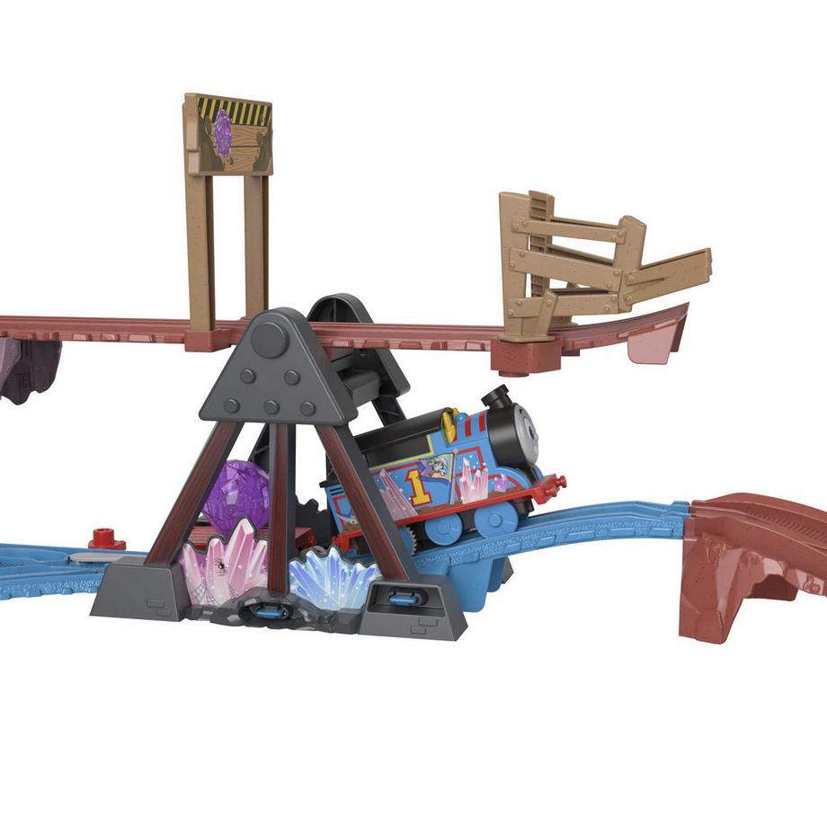 Fisher Price  Thomas und seine Freunde Spielzeugeisenbahn-Set mit Kippbrücke 