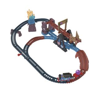 Fisher Price  Thomas und seine Freunde Spielzeugeisenbahn-Set mit Kippbrücke 