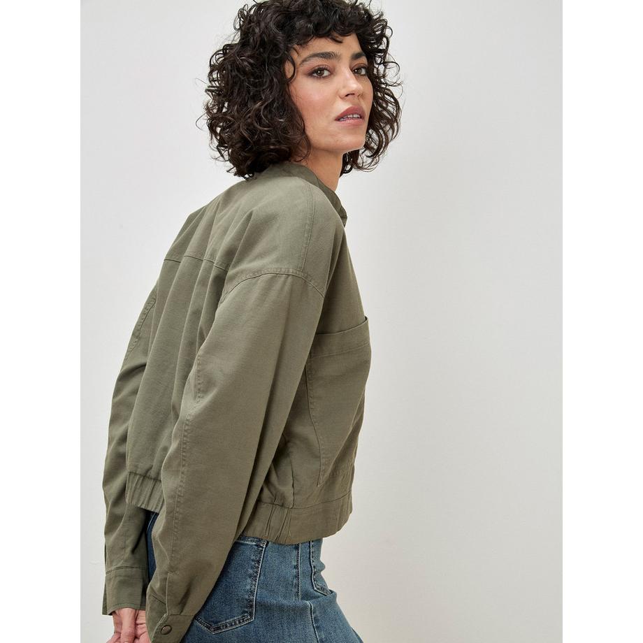 APRICOT Blouson aviateur en denim léger  