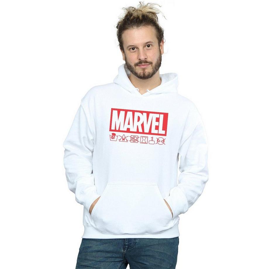 MARVEL Wash Care Felpa con cappuccio  