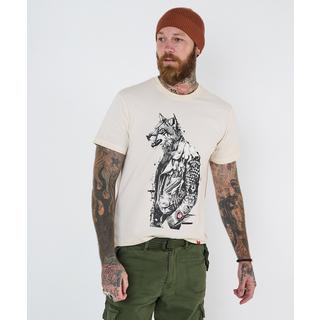 Joe Browns  Biker Wolf Grafik T-Shirt 