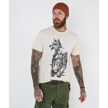 Joe Browns  Biker Wolf Grafik T-Shirt 