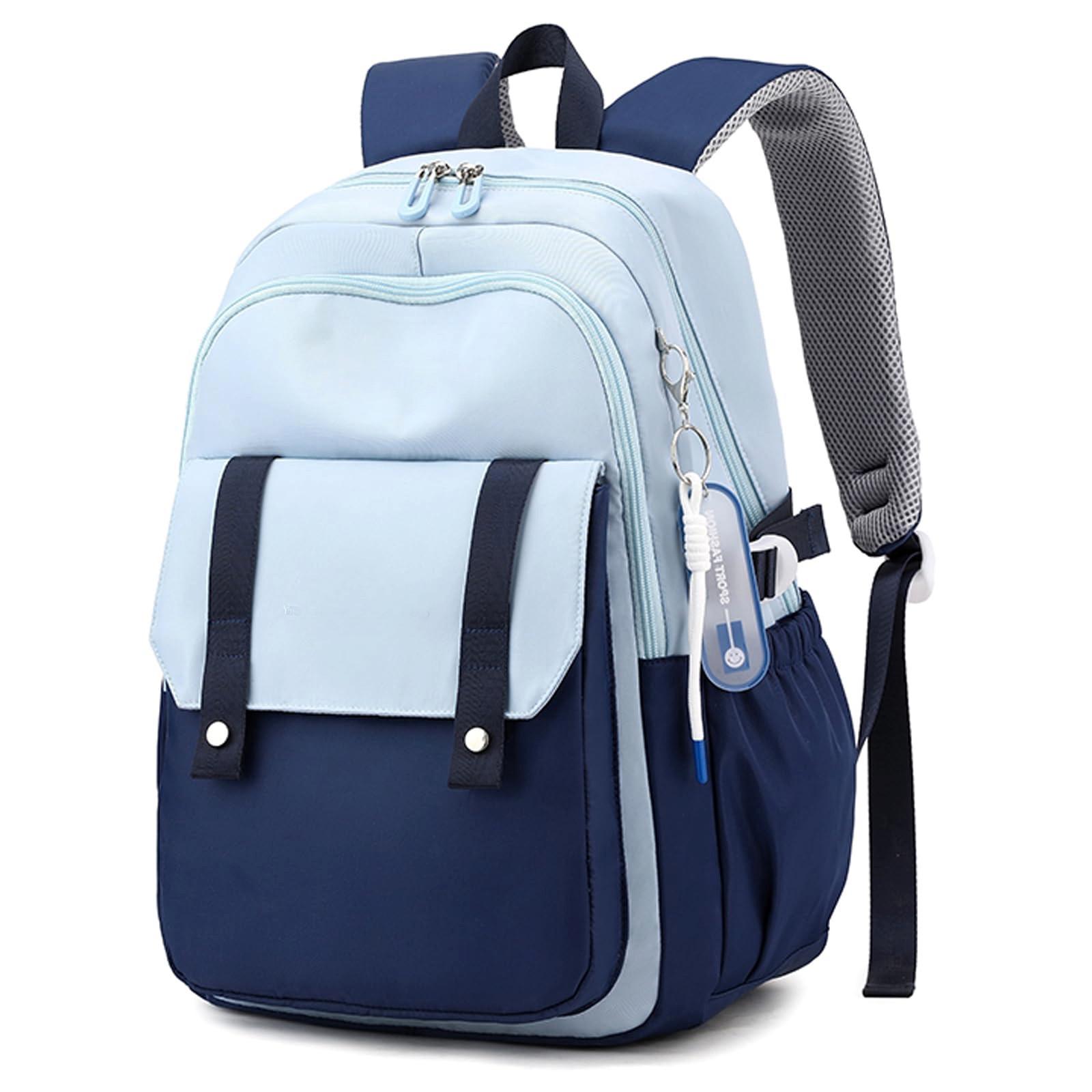 Only-bags.store  Sac à dos d'école Sacs d'école pour adolescents Cartable Sac à dos imperméable Cartable léger pour l'école Cadeaux, Multi-poches Sac d'école esthétique 