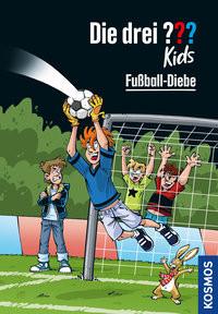 Die drei ??? Kids, 83, Fußball-Diebe Pfeiffer, Boris; Saße, Jan (Illustrationen); Smialkowski, Udo (Illustrationen) Copertina rigida 