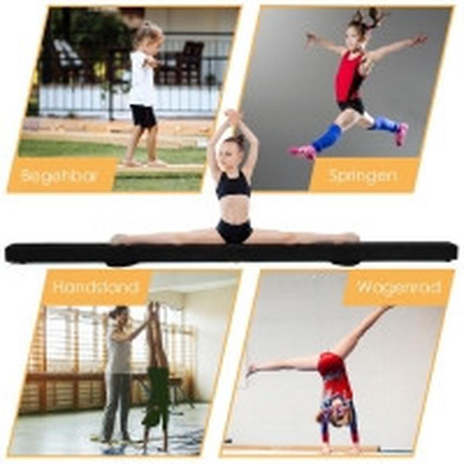 Northix  Trave di equilibrio per ginnastica, pieghevole 
