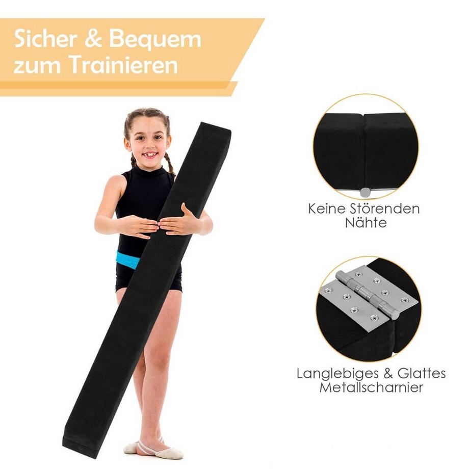 Northix  Trave di equilibrio per ginnastica, pieghevole 
