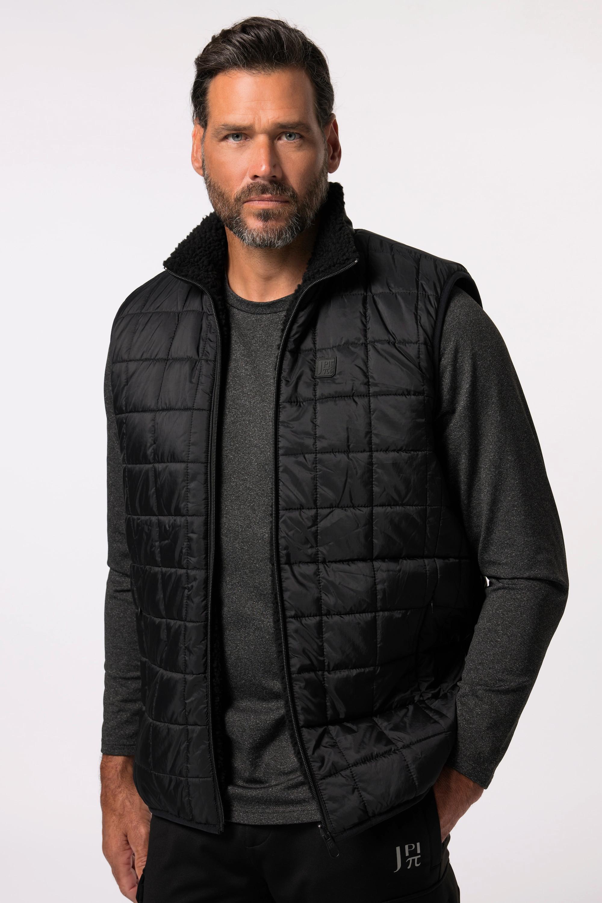 JP1880 Wende Outdoor Weste Nylon Teddy  