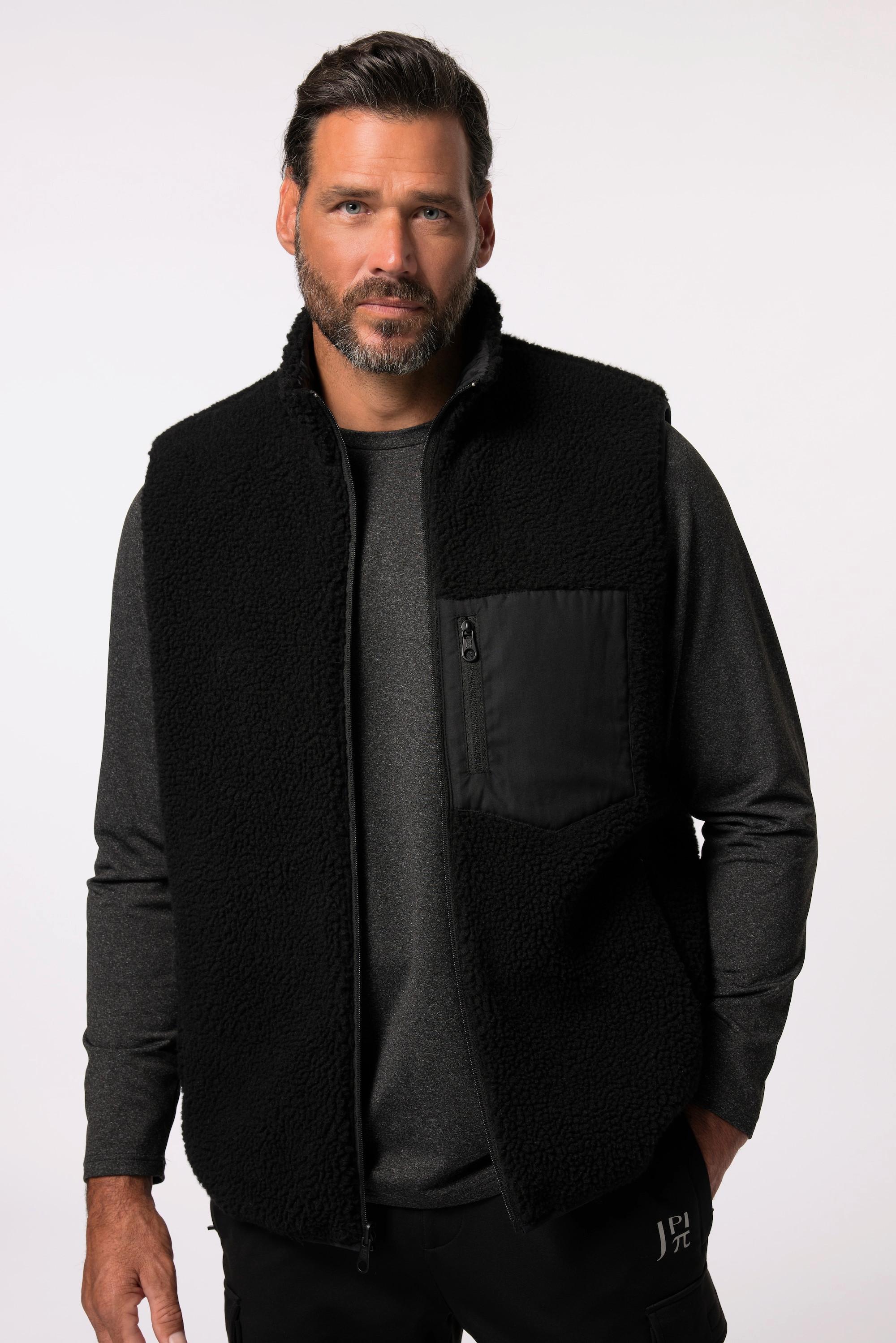 JP1880 Wende Outdoor Weste Nylon Teddy  