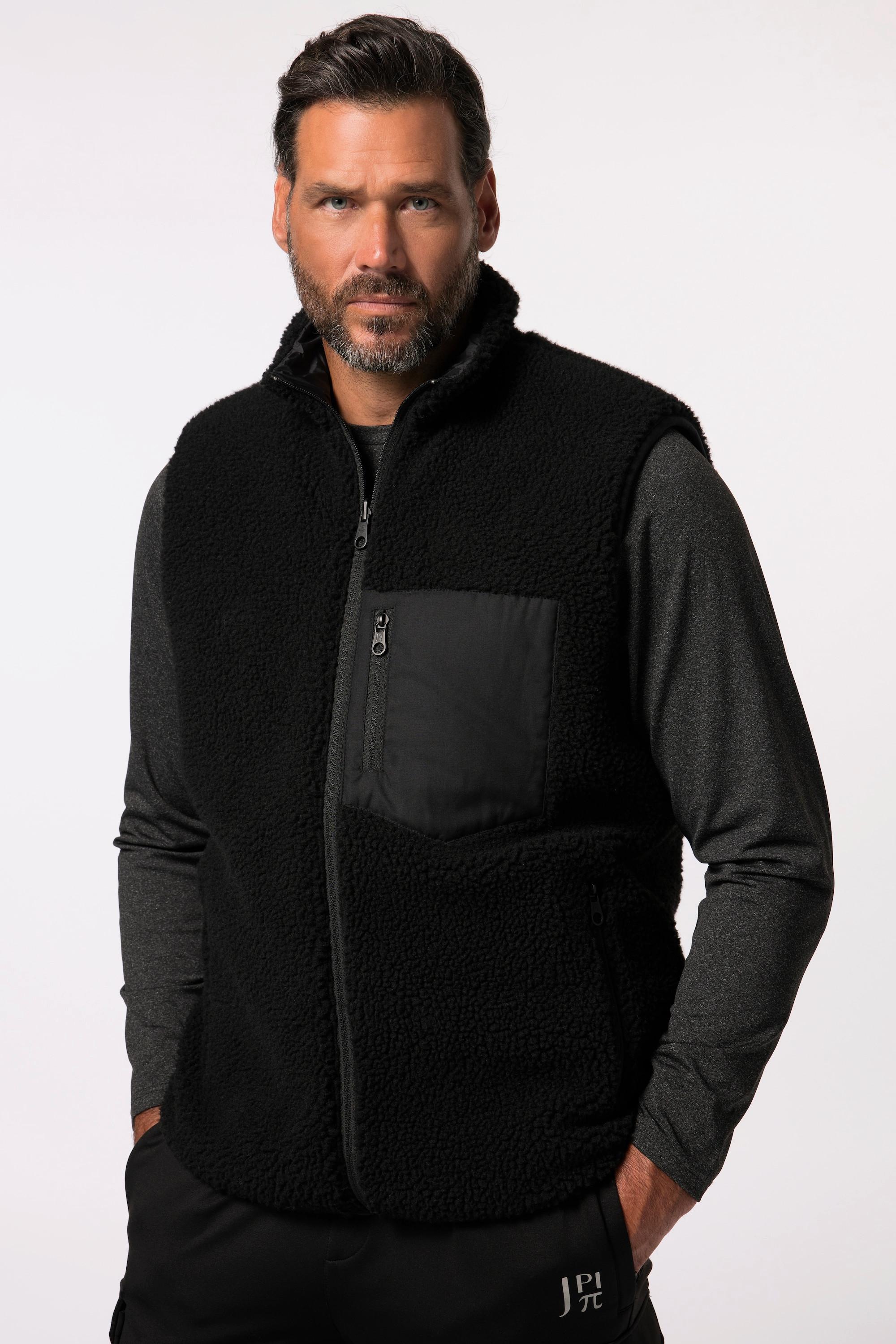 JP1880 Wende Outdoor Weste Nylon Teddy  