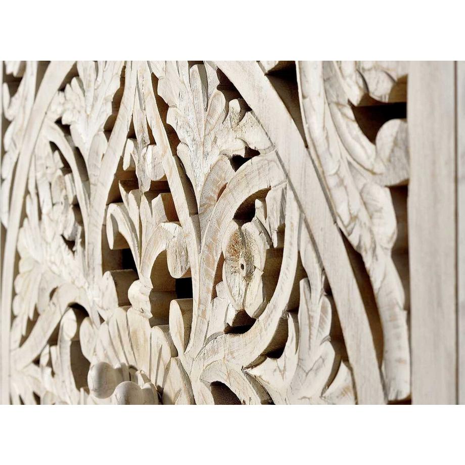 mutoni Schrank Mykonos Mango vintage weiss 110x160  