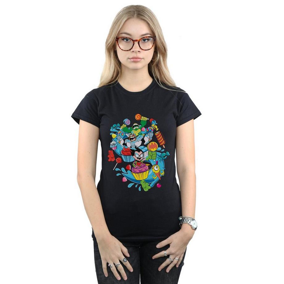 DC COMICS Teen Titans Go Candy Mania T-Shirt  