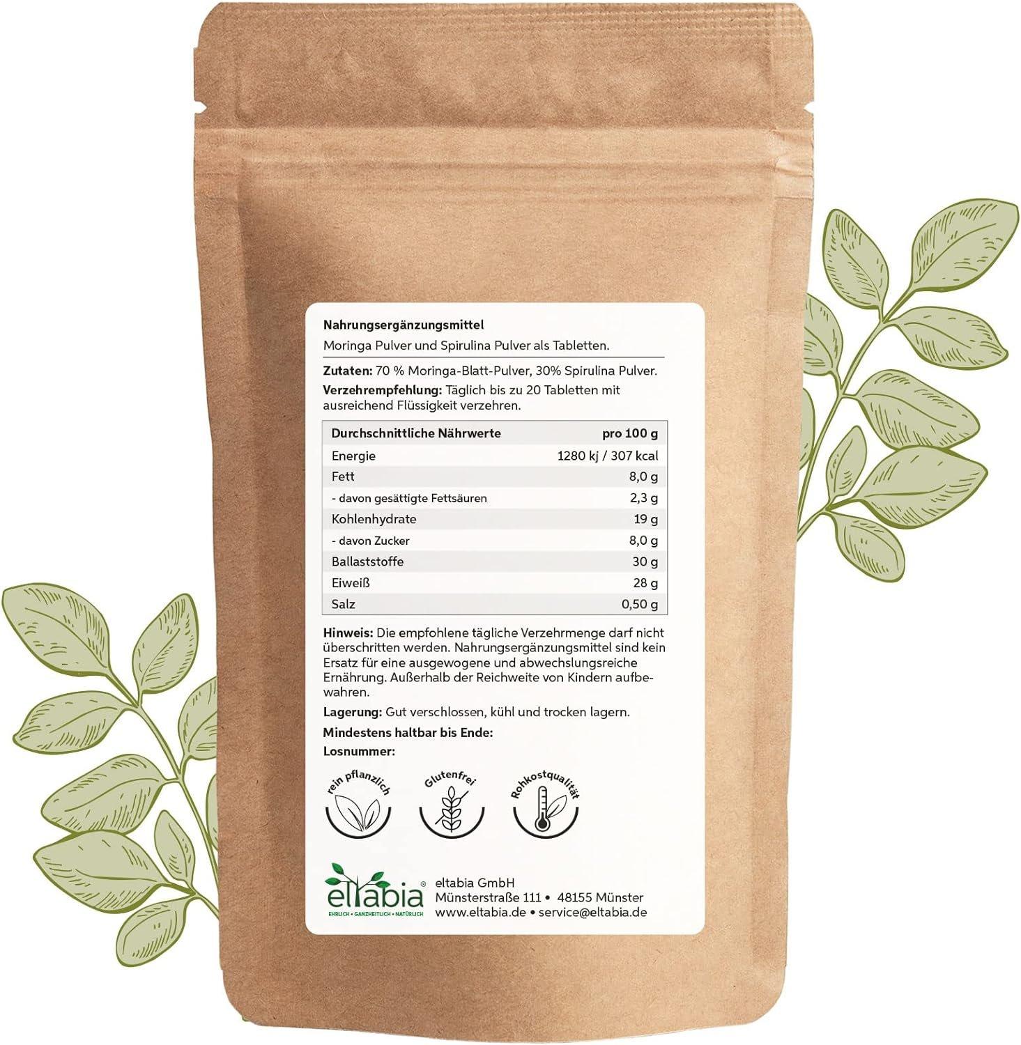 Eltabia  Moringa Tabletten 