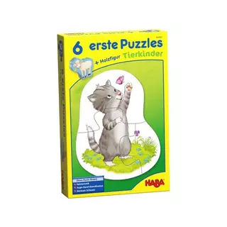 HABA  Puzzle 6 erste Puzzles – Tierkinder 