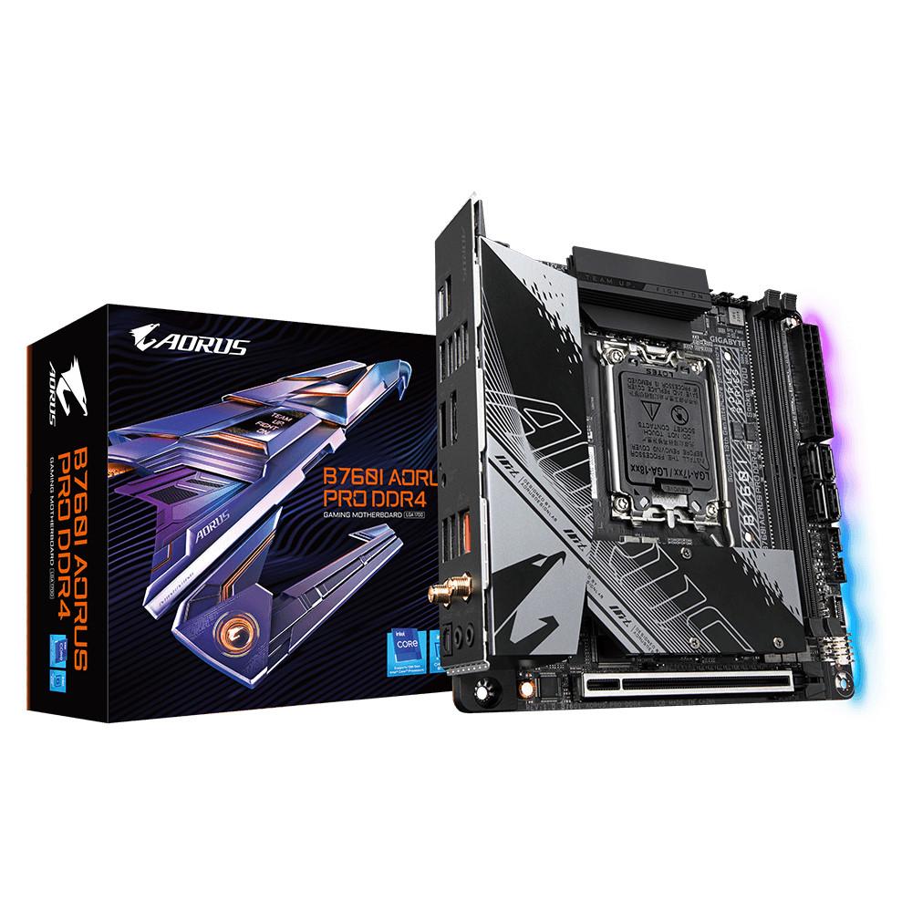 Gigabyte  B760I AORUS PRO DDR4 scheda madre Intel B760 Express LGA 1700 mini ITX 