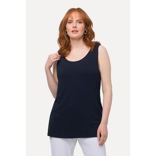 Ulla Popken  Top, Classic Fit, Rundhals, Stretch, breite Träger, ärmellos 