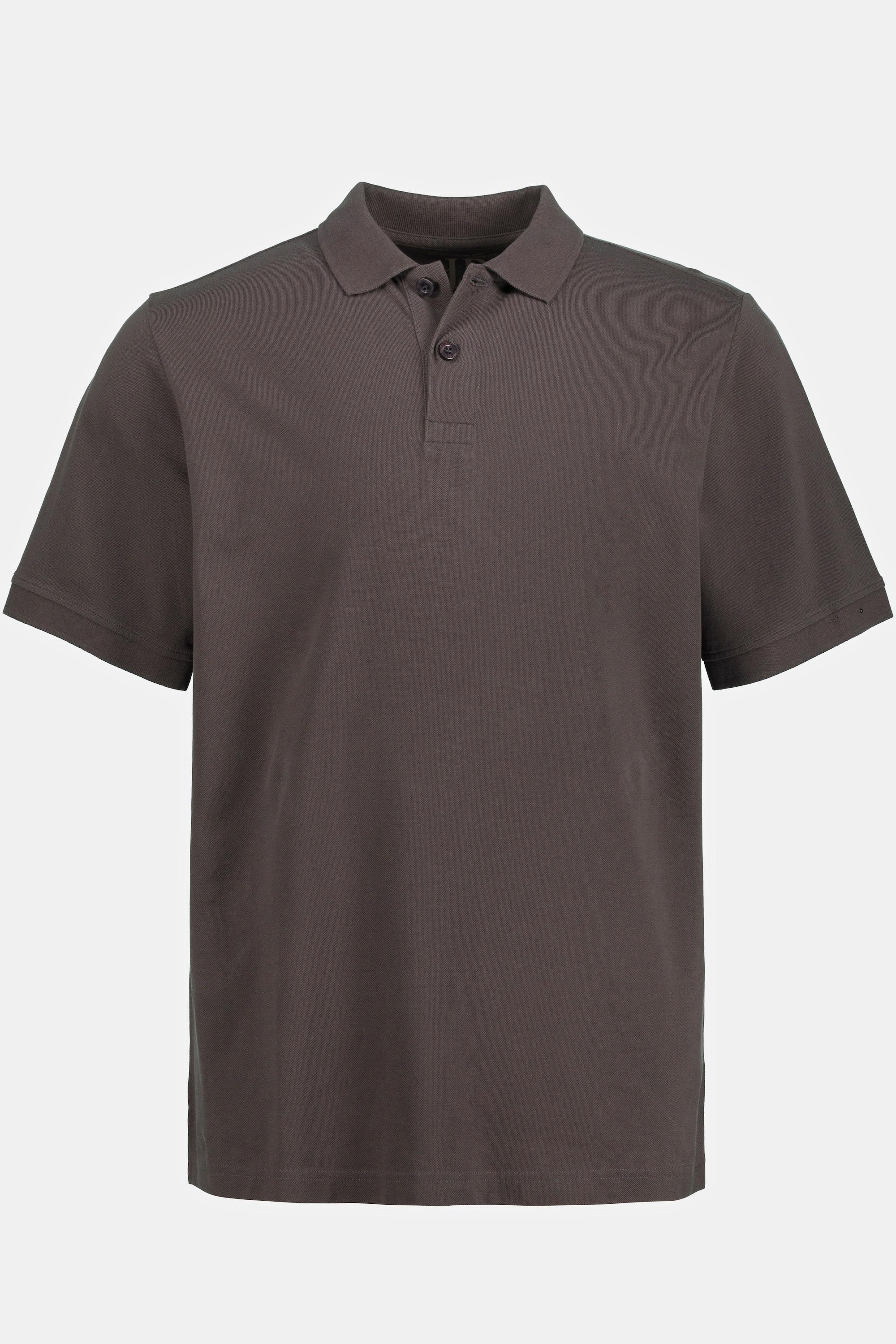 JP1880  Maglia basic in piqué con colletto polo e mezze maniche, fino alla tg. 10XL 