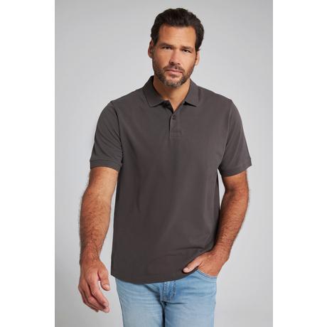 JP1880  Maglia basic in piqué con colletto polo e mezze maniche, fino alla tg. 10XL 