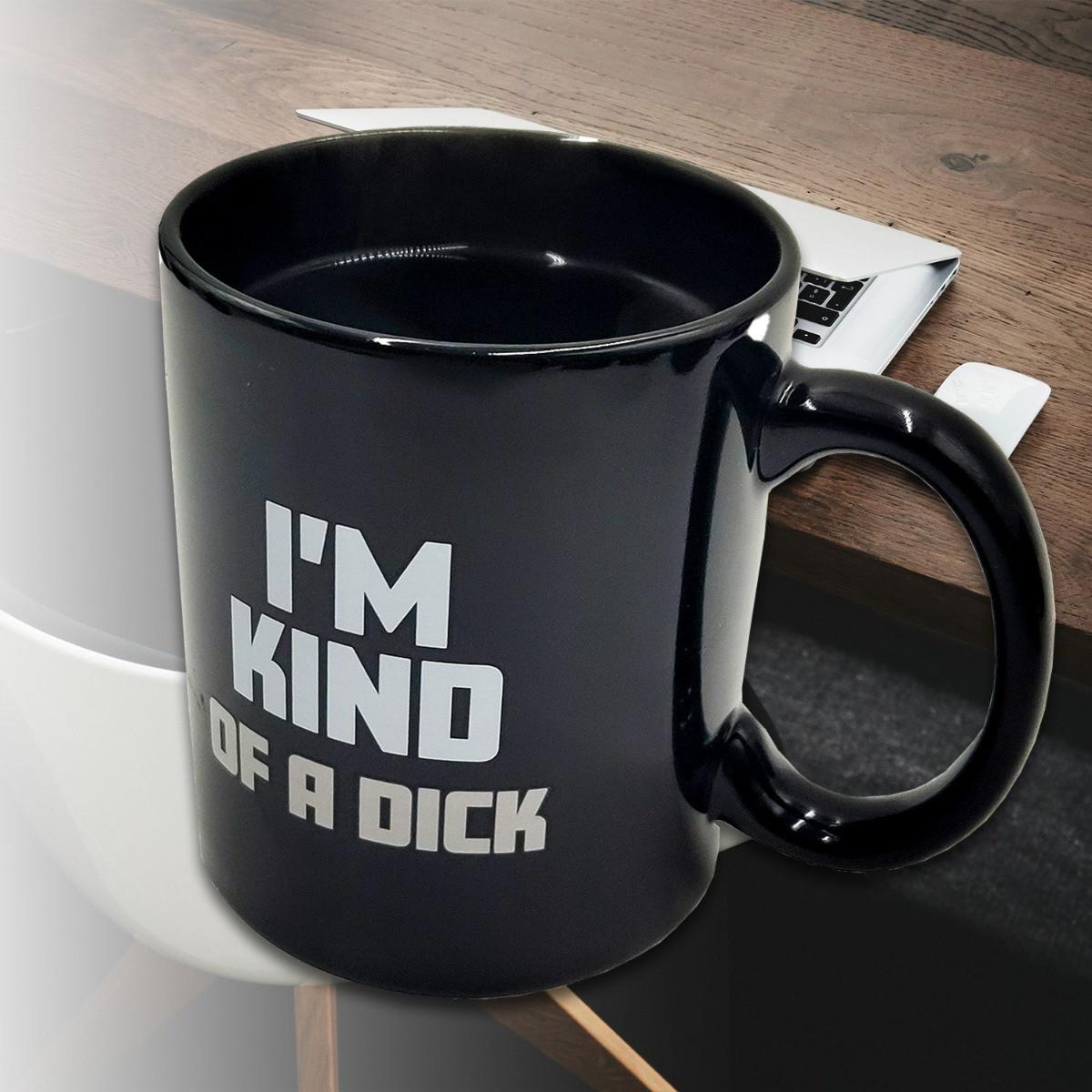 Mad Monkey Tasse Kind of a Dick mit Farbwechsel durch Wärme  