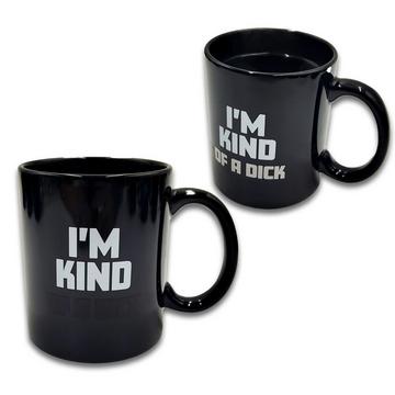 Tasse Kind of a Dick avec changement de couleur par la chaleur