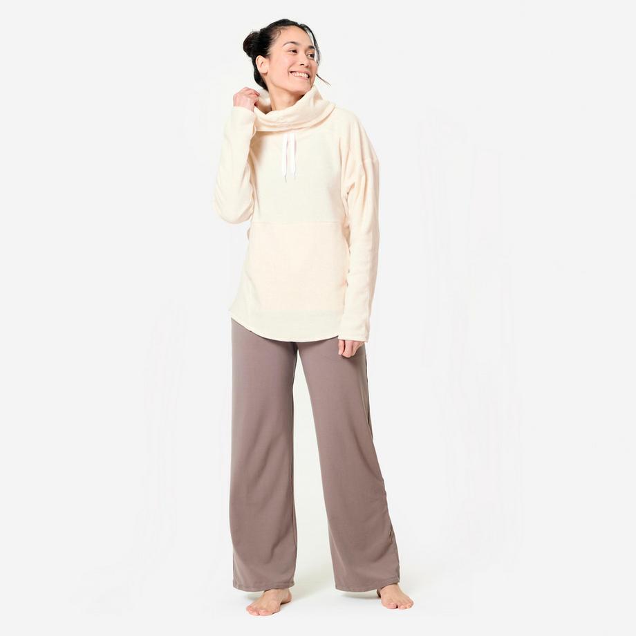 KIMJALY  Sweatshirt  Yoga Entspannung Fleece 