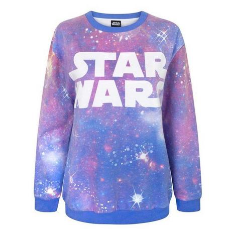 STAR WARS  Sweatshirt mit kosmischem Design 