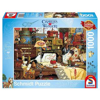 Schmidt  Puzzle Maggie, die Chaotin (1000Teile) 