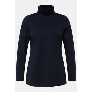 Ulla Popken  Shirt, Rollkragen, Slim, Langarm 