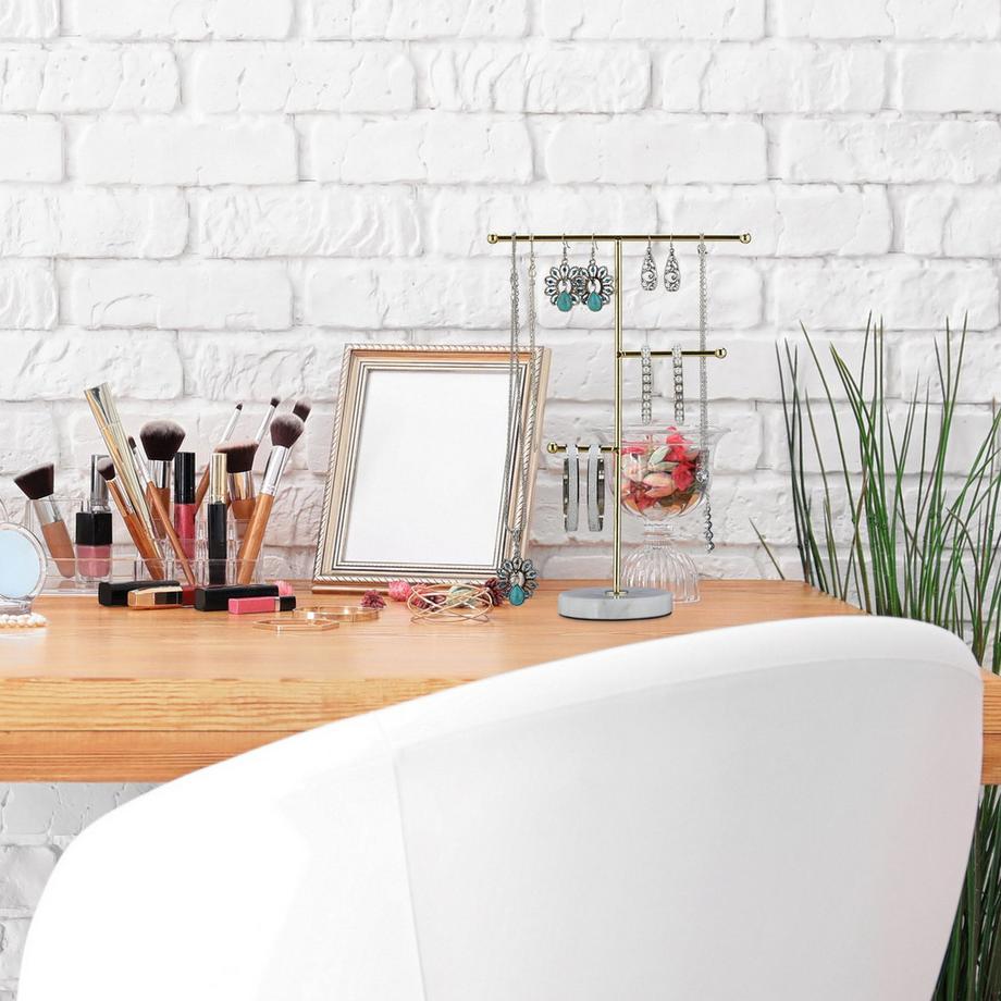 B2X  Schmuckständer gold 