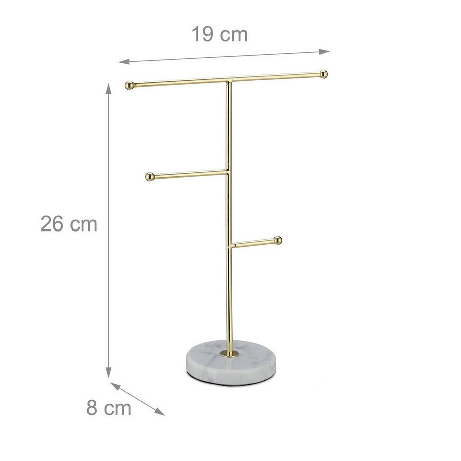 B2X  Schmuckständer gold 