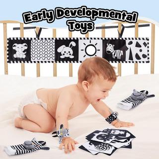 Activity-board  Kontrast Buch Baby, Kontrast Karten Baby Spielzeug Rassel Socken Kontrast Spielzeug Rassel 