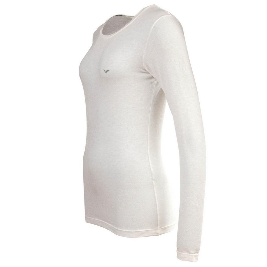 EMPORIO ARMANI Essential Studs Longsleeve 1er Pack Regular Fit  