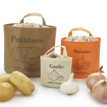 Gemüseaufbewahrung 3er-Set "The Veggies"